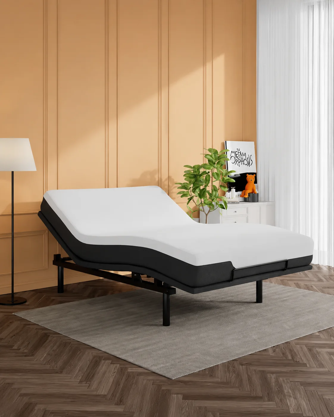 Full Size Adjustable Bed Frame with Remote Control - Image 6